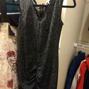 Black and grey dress